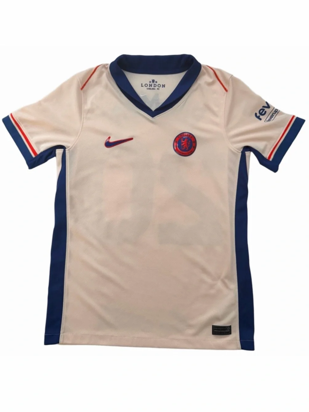 Nike Chelsea Football Club Soccer Jersey Large #20 Palmer Cream Blue Orange